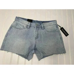 BlankNYC Blank NYC The Fulton Denim Jean Roll Up Shorts 26 NEW.      48